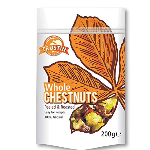 Peeled Roasted Chestnuts 200g (Trustin)