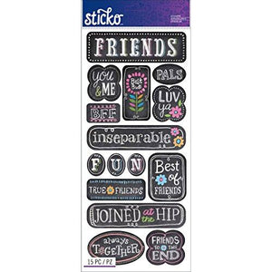 Sticko E5260132 Friends Stickers