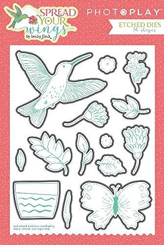 Photoplay Paper Spread Your Wings Etched Die