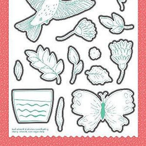 Photoplay Paper Spread Your Wings Etched Die