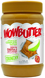 Wowbutter 100 Percent Nut Free Peanut Butter Crunchy 500 g