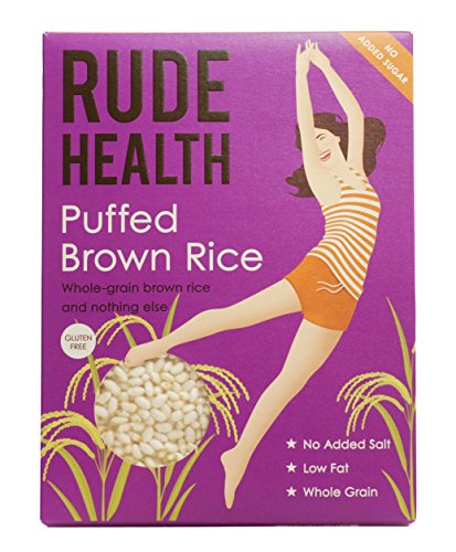 Rude Health Puffed Brown Rice 225g X 5 (Pack of 5)