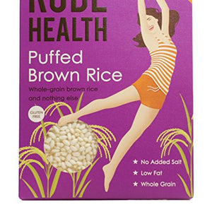 Rude Health Puffed Brown Rice 225g X 5 (Pack of 5)
