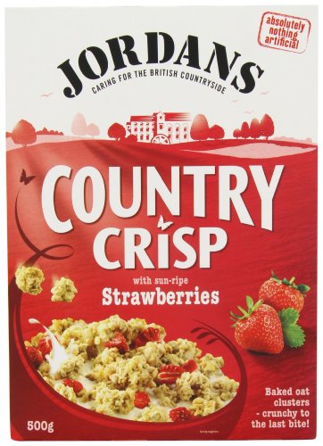Jordans Country Crisp Strawberry 500 g (Pack of 3)