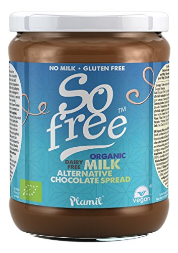 Plamil Dairy Free Organic Alternative to Milk Chocolate Spread 275 g