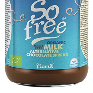 Plamil Dairy Free Organic Alternative to Milk Chocolate Spread 275 g