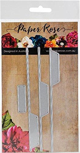 Paper Rose Dies-File Tabs