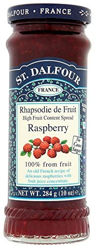 St Dalfour Raspberry Preserve 284 g (Pack of 6)