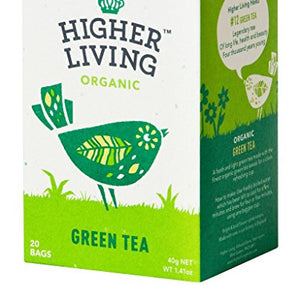 Higher Living Green Tea - Tea - 20 teabags (20 Tea Bags)