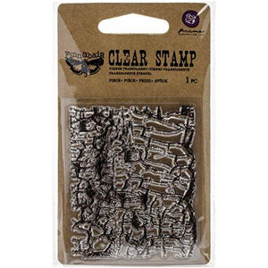 Prima Marketing Finnabair Clear Stamp 2.5 x 3"-Crackle