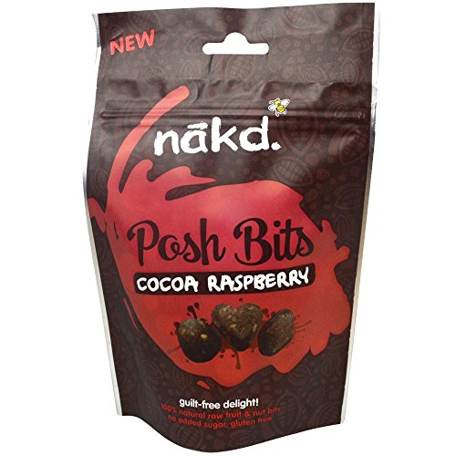 NAKD BARS Cocoa Raspberry Posh Bits 130g (PACK OF 1)
