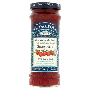 St Dalfour Strawberry Fruit Spread, 284g