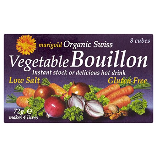 Org Veg Bouillon Reduced Salt (8 Cubes) *Bulk Pack of 12*