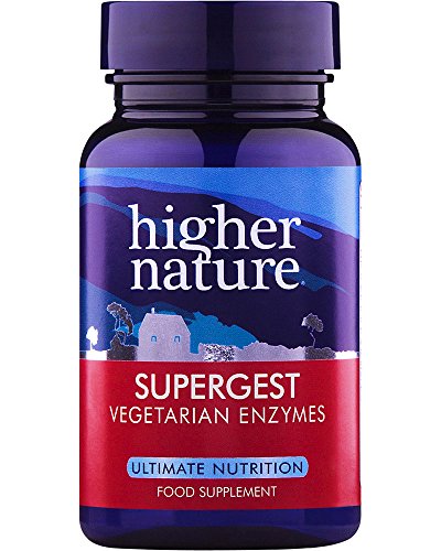 Higher Nature Supergest Digestive Enzymes - 30 Capsules