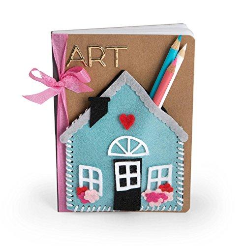 Sizzix Ehull Thinlit Die House/Pocket Stitchlits EH