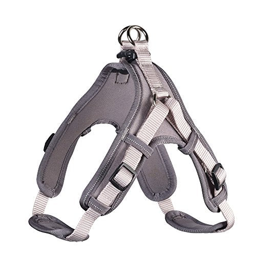 Harness Neoprene Vario Quick Xs, 38-45 Cm, 15 Mm Nylon Grey/Neoprene Grey | Hunter