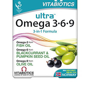 Vitabiotics Ultra Omega 3?6?9 - 60 Capsules