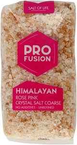 Profusion Organic Himalayan Rose Salt Coarse 500g (Pack of 4)