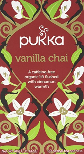 Pukka Herbs Vanilla Chai Tea with 20 Sachets 40g