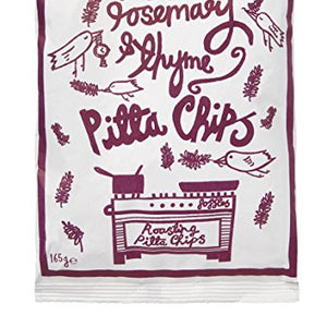 Soffles Rosemary and Thyme Pitta Chips Share Bag, 165 g, Pack of 9