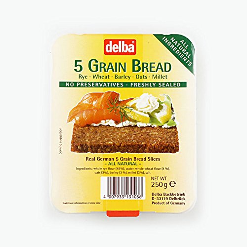 Delba 5 Grain Bread 250g (Pack of 3)