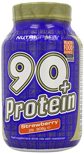 Nutrisport Strawberry 90 Plus Protein, 908 g