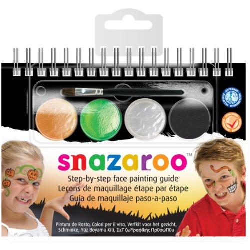 Reeves Snazaroo Step by Step Face Painting Kit, Halloween