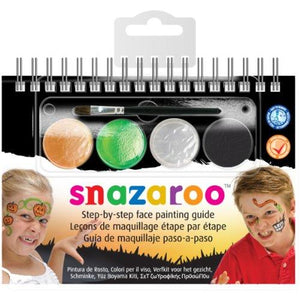 Reeves Snazaroo Step by Step Face Painting Kit, Halloween
