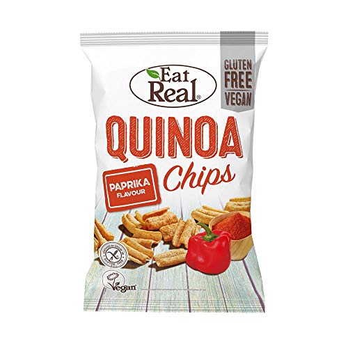Eat Real Quinoa Chips Paprika 30g (Pack of 12)