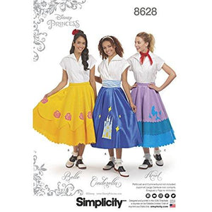 Simplicity Pattern 8628 Misses' Disney Character Skirts SIZE 6-14