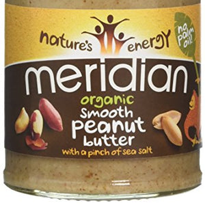 Meridian Organic Natural Smooth Peanut Butter, 280g