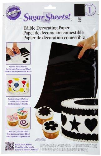 Wilton Sugar Sheet, Black