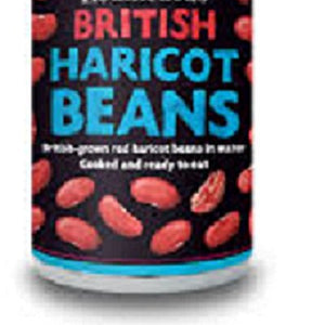 Hodmedods Red Haricot Beans in Water 400g (Pack of 2)