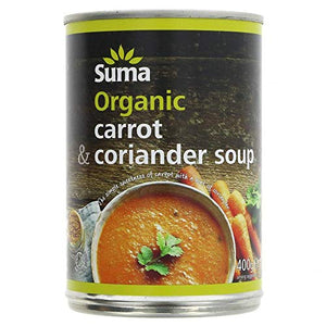Suma Wholefoods Organic Carrot & Coriander Soup 400g