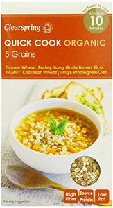 Clearspring Quick Cook Organic - 5 Grains 250g box