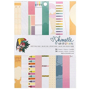 Shimelle 346609 Writing Pad Paper, Multicolor