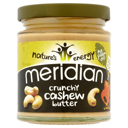 Meridian Crunchy Cashew Butter 100 Percentage Nuts, 170g