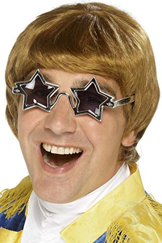 Smiffys 70's Star Man Wig and Glasses Set