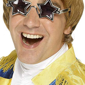 Smiffys 70's Star Man Wig and Glasses Set