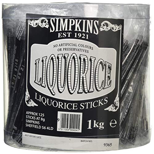 Simpkins Simpkins Sugar Free Pure Liquorice Sticks 1 kg