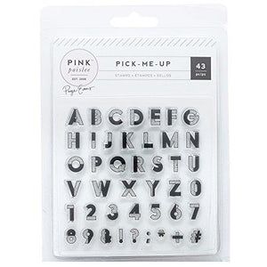 Paige Evans 43 Piece Acrylic Stamp Pick Me up Embellishments