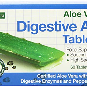 Optima Health Aloe Vera Digestive Aid 60tabs (3 pack)
