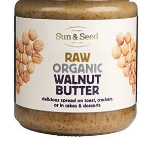 Sun and Seed Organic Raw Walnut Butter 250 g