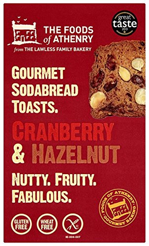 Foods of Athenry Cranberry and Hazelnut Crackers 110 g