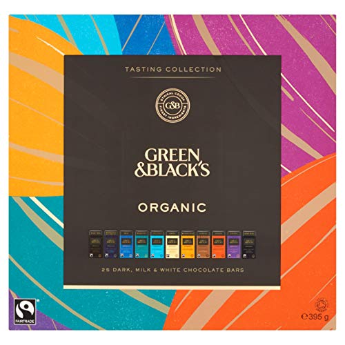 Green & Black's Organic Tasting Collection Boxed Chocolates, 395g