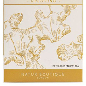 Natur Boutique Organic Ginger Tea 20 Sachet (Pack of 4)