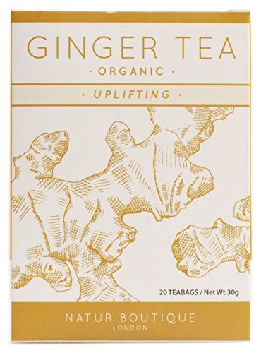 Natur Boutique Organic Ginger Tea 20 Sachet (Pack of 2)