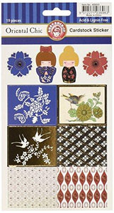 Ruby Rock-It 2-Sheets Oriental Chic Cardstock Stickers