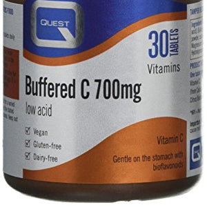 Quest Buffered Vitamin C 700mg 30 Tablets