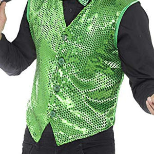 Smiffys 43131L Sequin Waistcoat (Large)
